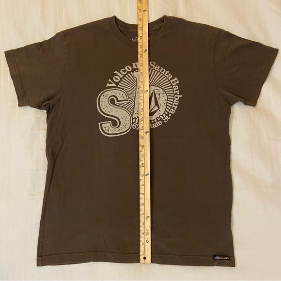 Volcom Santa Barbara State Street Skate slim fit shirt sz L SB - Picture 2 of 13